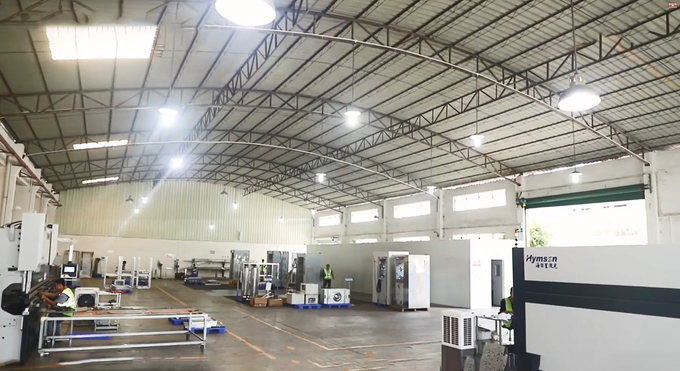Guangzhou Cleanroom Construction Co., Ltd. productielijn van de fabrikant
