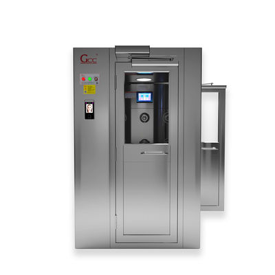 De aangepaste Hand Automatische Cleanroom Luchtstroom die van de Luchtdouche Cabine verdelen