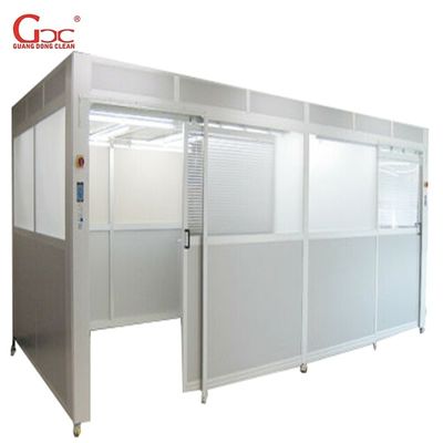 Stofvrije Klassen1k 3pcs FFU 15m2 Prefabcleanroom