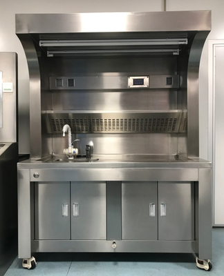 De Schone Bank van de PathologyLaminarstroom met Ultraviolette Desinfectie