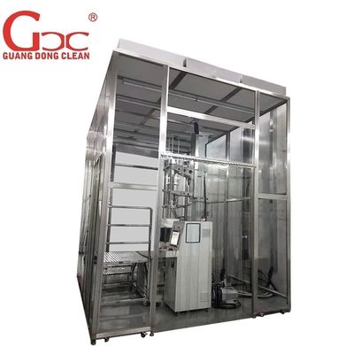 Thermo statische Geprefabriceerde Schone Zaal ISO 5 Modulair voor Farmaceutische Workshop