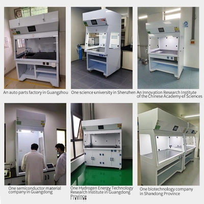 Ductless Chemische Damp Hood Safety Mobile Fume Cupboard voor Laboratorium