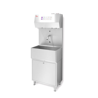 Custom 304 roestvrij staal wasbak industrie schoonkamer handwasser en droger