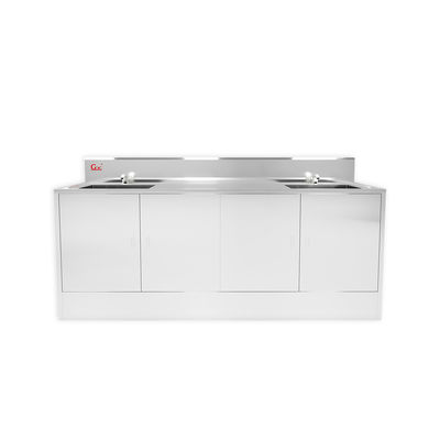 Custom Duurzaam 304 roestvrij staal Ziekenhuis Medisch Laboratorium Scrub Wasbak