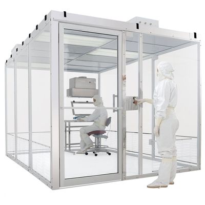 Eenvoudige Modulaire Cleanroom van 220V 50HZ Systemen met Antistatisch Gordijn