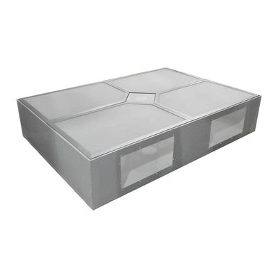 Klasse I Cleanroom 8Pcs Hepa Plafond van de Filter het Laminaire Stroom