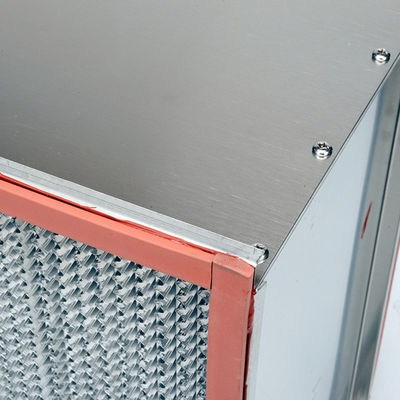 Hepa Filter de Op hoge temperatuur van 250m3/H 400degree H14 met Keerschot
