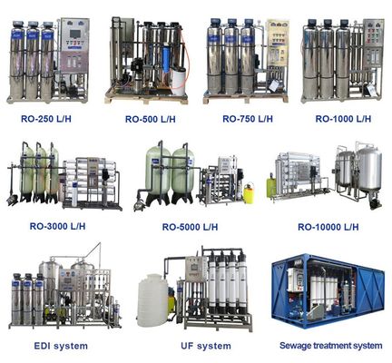 Het Materiaal van de het Waterbehandeling van ISO RO/de Industriële Systemen van de Waterbehandeling