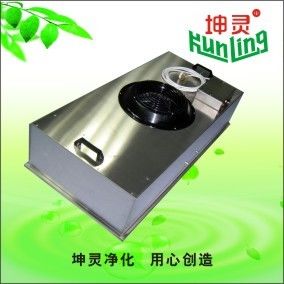 De geanodiseerde Aluminiumcleanroom Eenheid van de Ventilatorfilter met H14 HEPA