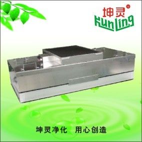 99.997% Eenheid van de de Ventilatorfilter van de efficiency de Enige Controle FFU H13 H14 HEPA