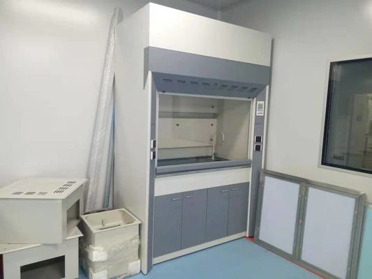 65dB Volledige het Staalpp Damp Hood Alkali Resistant 1200m3/H van het lawaailaboratorium