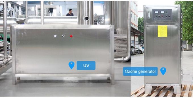 250LPH de Behandelingsmateriaal van het omgekeerde Osmose Zuiver Water voor Hotel 2