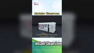Geprefabriceerde cleanroom
